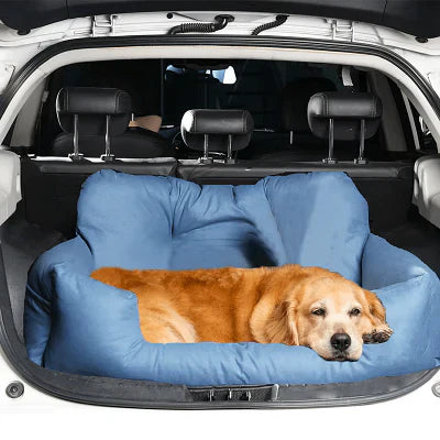 SIEGE AUTO POUR CHIEN - CarrierTravelDog™ - Bleu